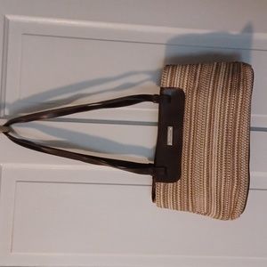 Vintage Liz Claiborne Woven Handbag